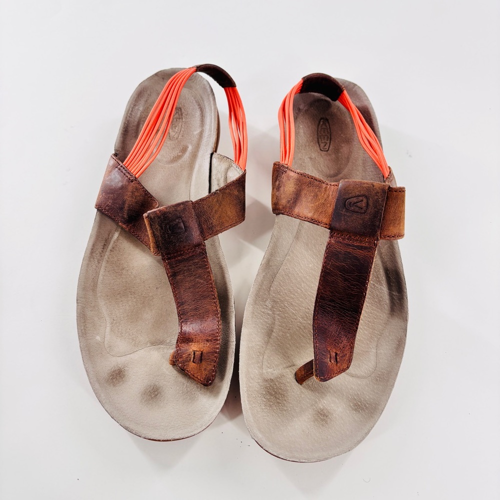 Keen Sandals brown orange